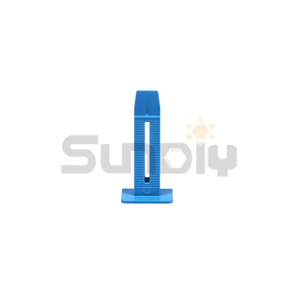 (燦光五金)瓷磚整平器三角插梢/插梢/三角插梢/瓷磚整平器   藍/包賣(1包=100支)-細節圖4