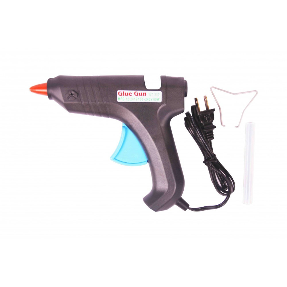 (手工具-槍)熱熔槍/熱熔膠槍/熱溶膠槍/熱熔膠/防燙槍頭-(大/WT-302/60W)(小/WT-202/15W)-細節圖2