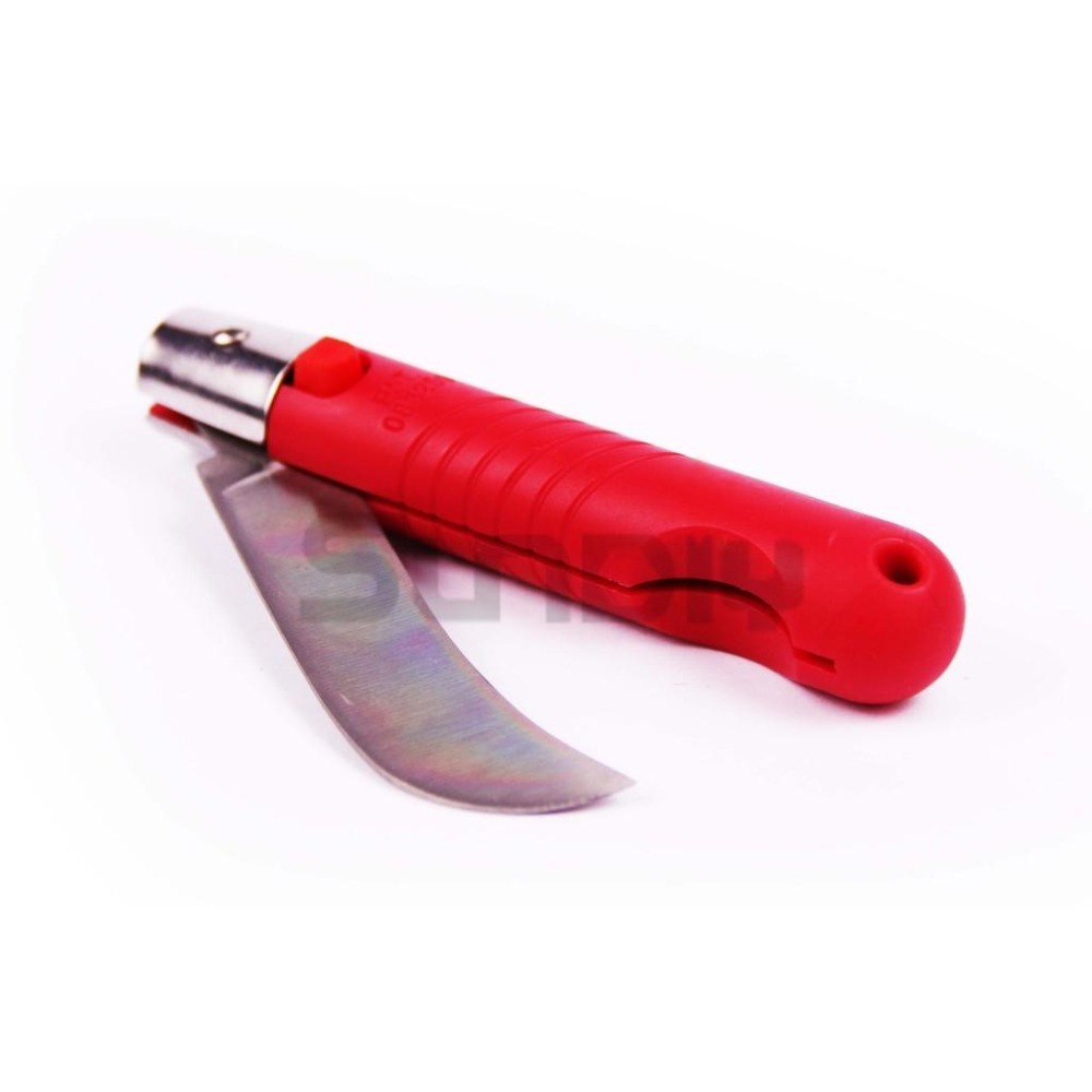 (農用刀)極才鋒 白鐵香蕉刀/彎刀/菠蘿刀/蔬菜刀/水果刀/果皮小刀-折合式(B26)-細節圖3