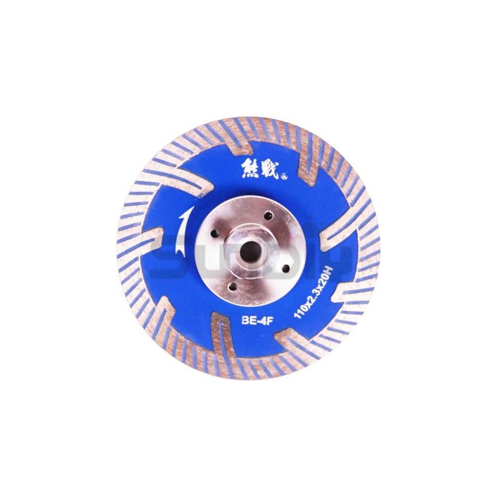 (手工具-鋸)單法藍鑽石鋸片/鑽石鋸片/鑽石切片/鑽石切割片/切割片/切片/鋸片(可磨可切)熊戰BE-4F-細節圖2