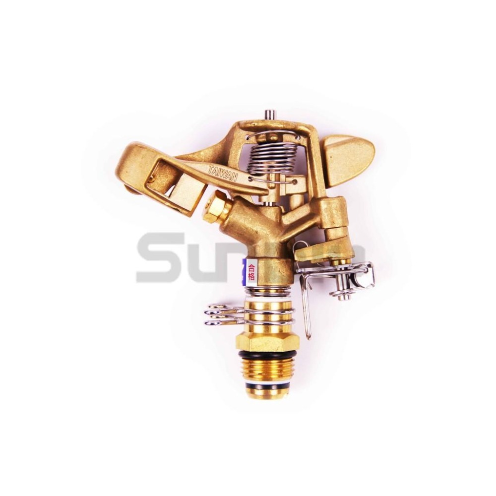 (燦光五金)雙口銅噴水器 1/2＂(4分)、3/4＂(6分)-細節圖2