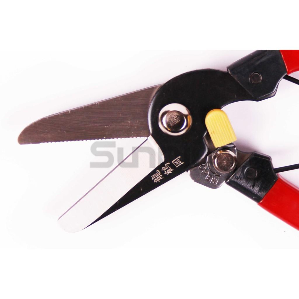 (燦光五金)鐵皮鐵鋼剪210mm(彎)-細節圖3