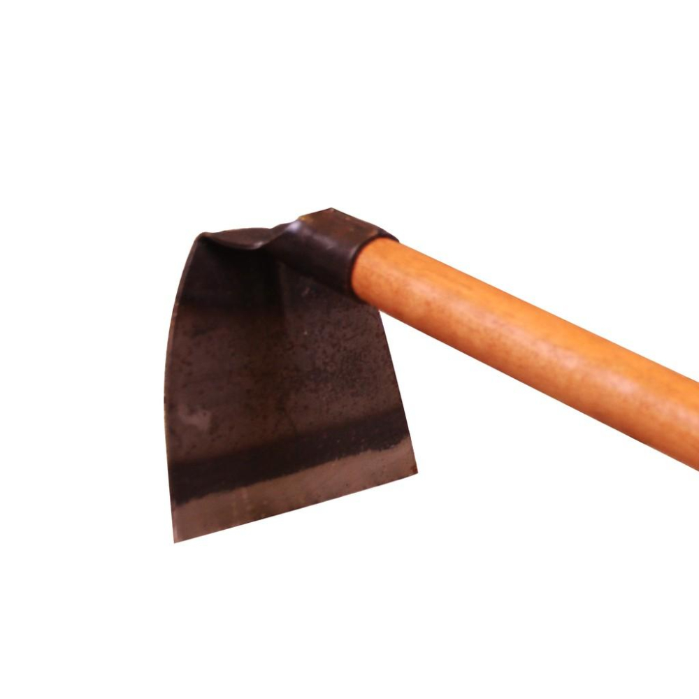 (燦光五金) 小鋤頭(手工打造).丸柄(3寸7)+尺2柄-細節圖2