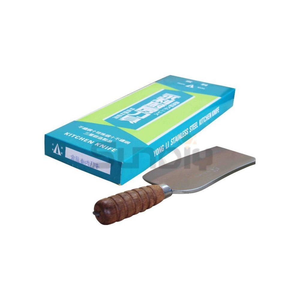 (農用刀)金龍 魯肉刀/菜刀/肉刀/永利刀具/廚房用刀/中華刀-(中-1斤4兩)(大-1斤7兩)-細節圖4