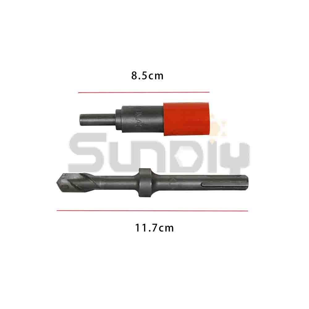 (燦光五金)熊牌 小精靈鑽掛鎖/3分內迫壁虎用13mm-2支組 /三分內牙鑽兼擊/三分內迫壁虎/快速鑽兼擊-細節圖2