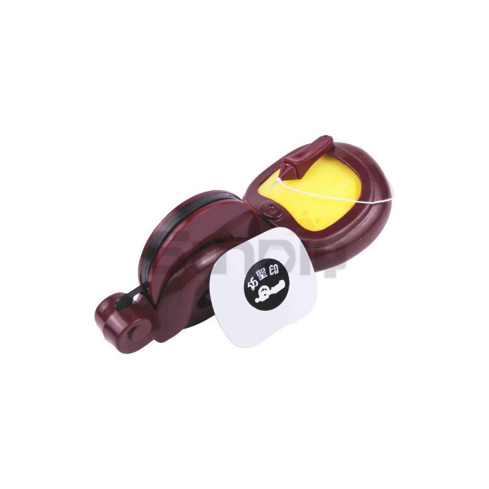 (墨斗)巧聖印 墨斗/划線器/畫線器/木工劃線/木工工具/裝潢/手搖式/墨壺/目斗(粗線)-線長約13M-細節圖3