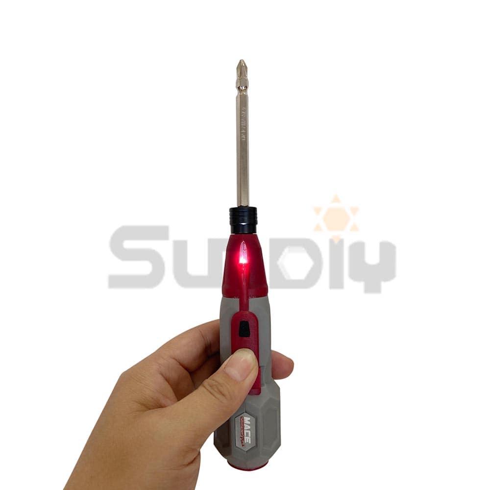 MACE 迷你充電起子機 MT-CS4.2V/P(附USB充電線*1)(附起子頭*1)/電動起子/USB充電螺絲起子-細節圖3