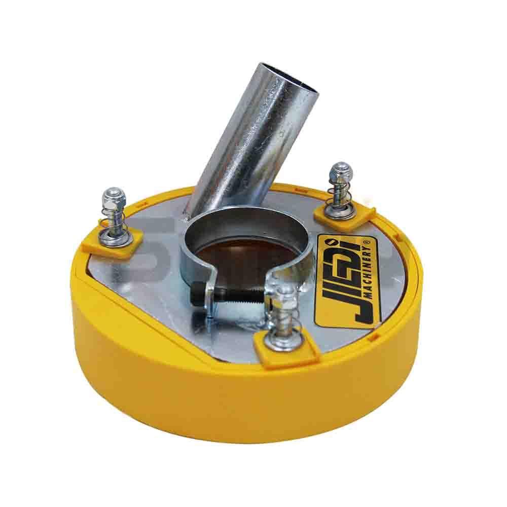 (燦光五金)JIEDE 4＂平面砂輪機集塵罩 GDC-100(專利M547450)台灣製造/厚度17以內各式磨盤.砂布輪-細節圖2