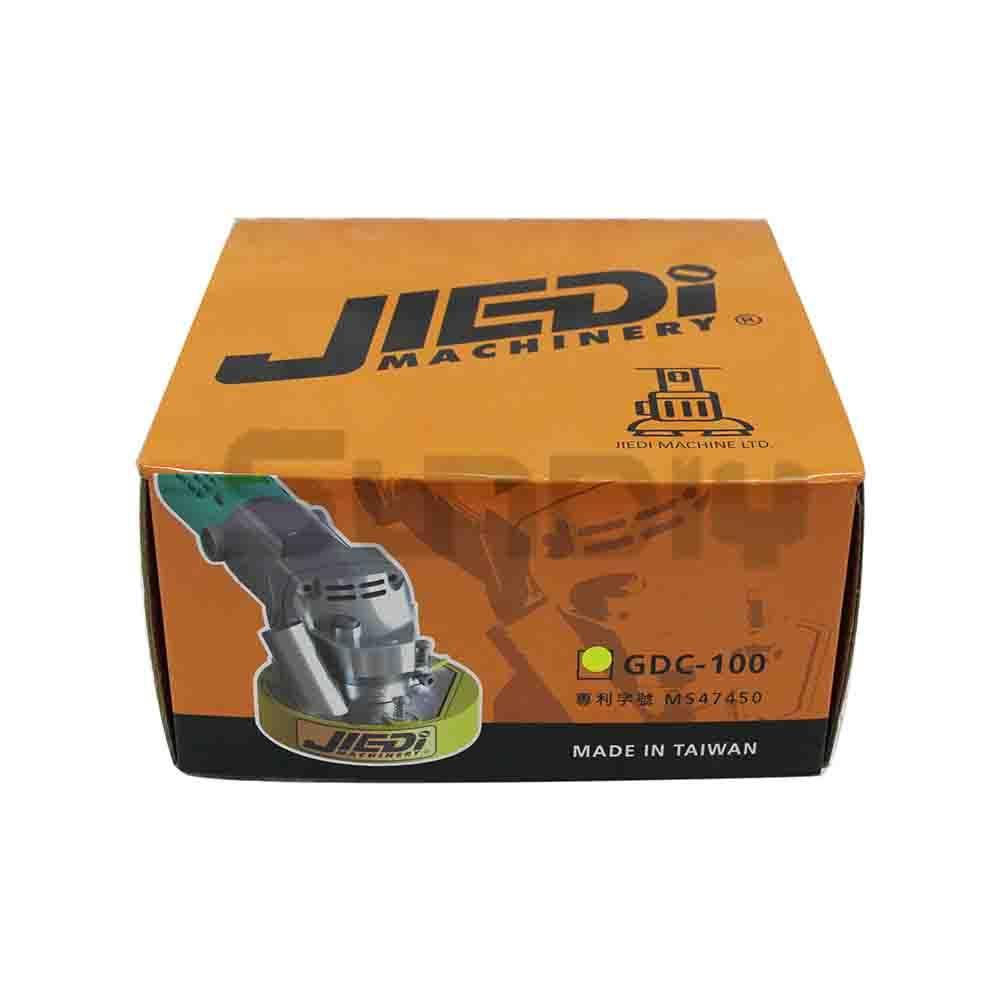 (燦光五金)JIEDE 4＂平面砂輪機集塵罩 GDC-100(專利M547450)台灣製造/厚度17以內各式磨盤.砂布輪-細節圖3