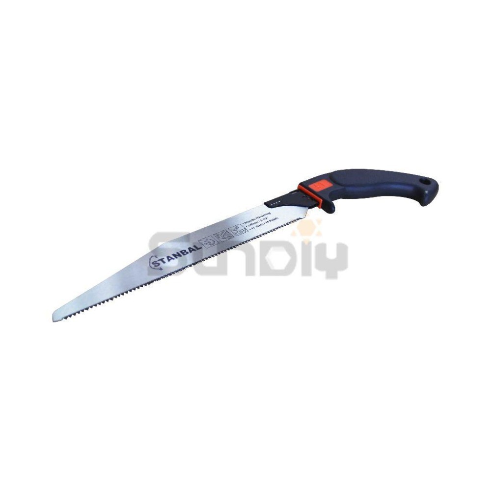 (手工具-鋸)STANBAL 日式水管鋸/日本鋼/水管鋸/鋸子/PVC水管鋸/水電鋸/企鵝A級-240mm(尖)-細節圖3