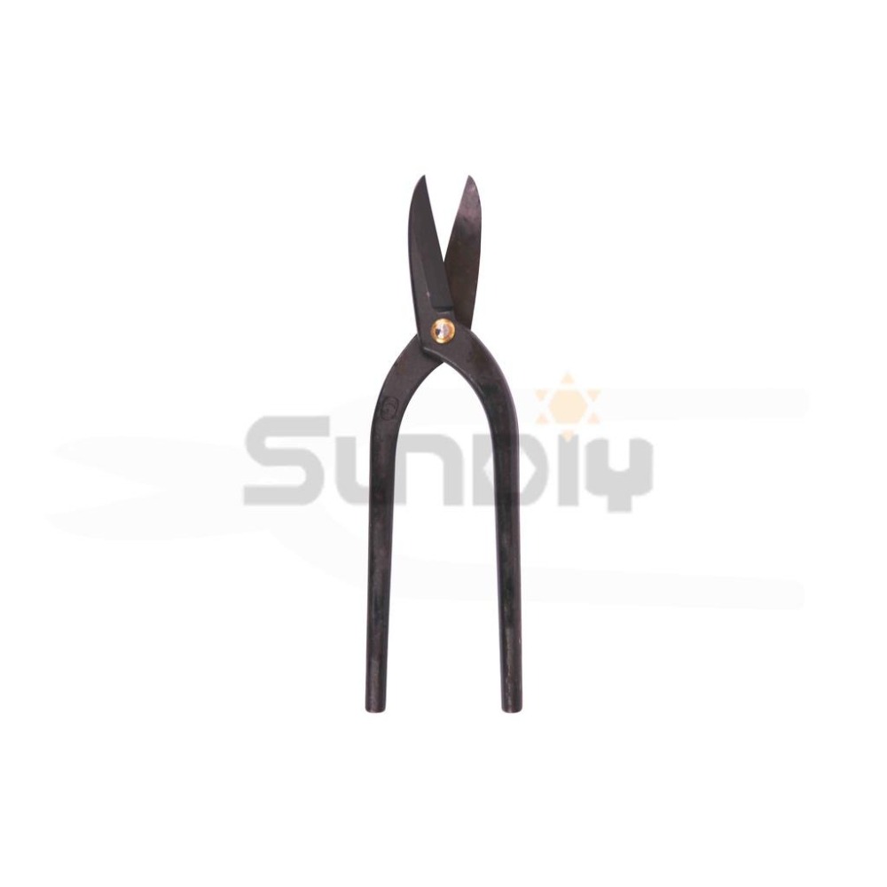 (手工具-剪)彎武力剪/鐵皮剪/彎刃/鐵剪刀/浪板剪刀/鐵板剪/鐵板剪裁/鐵片剪刀-(曲刃)1尺-細節圖3