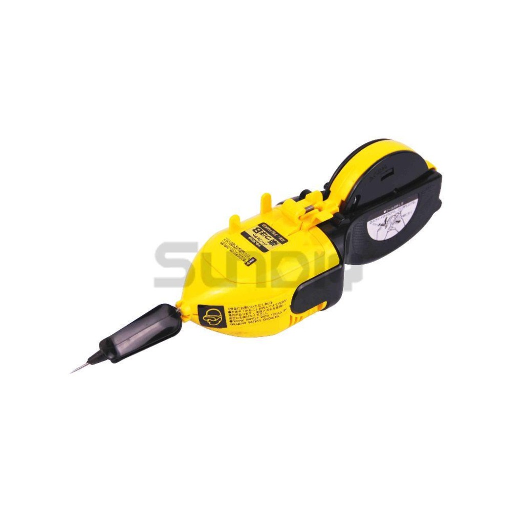 (墨斗)Tajima田島(日) 自動墨斗/墨壺/手搖墨斗/目斗/彈線器/划線器/畫線器/木工劃線-(PS-RAKB)-細節圖3