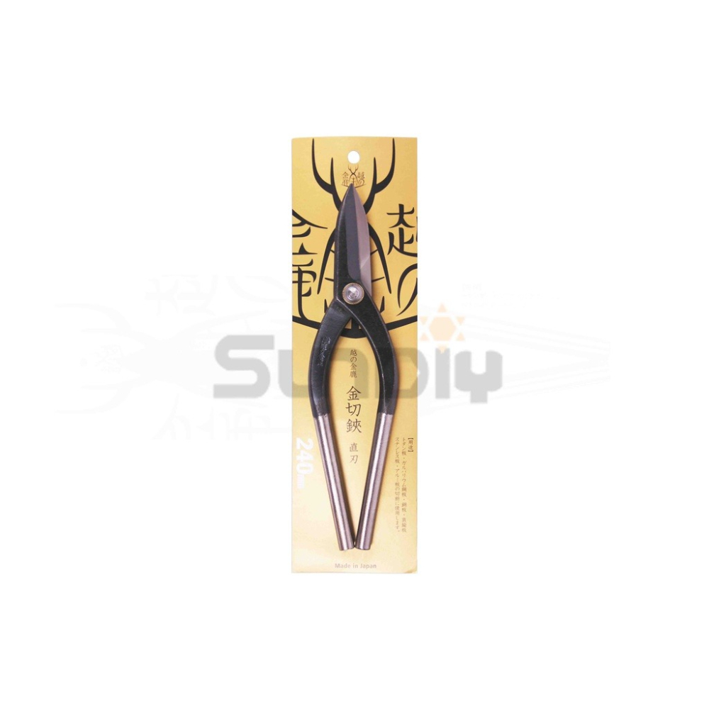 (手工具-剪)金鹿(日) 鈑金剪/浪板剪刀/鐵皮剪/板金剪/武力剪/鐵板剪(直刃)-(K-920~K-960)-細節圖2