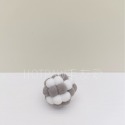 毛絨鈴鐺球-灰白色 4.5cm