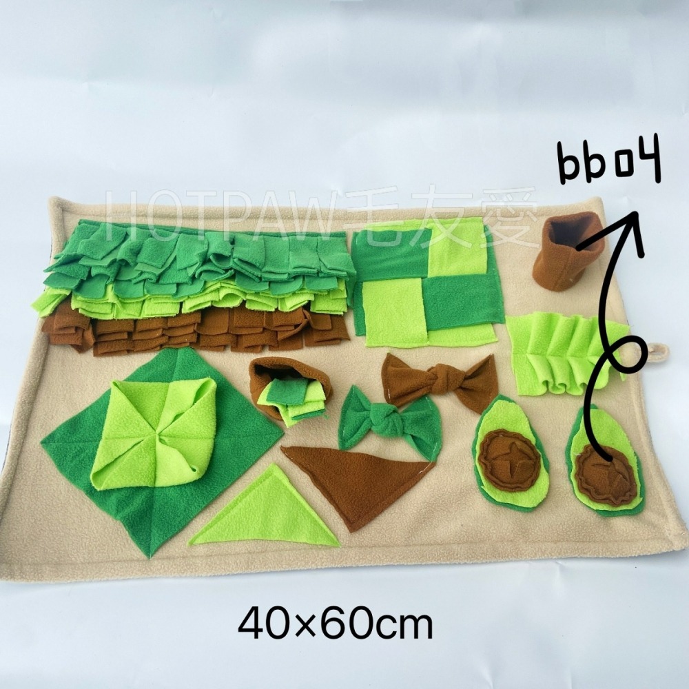 【毛友愛】現貨快速出貨 寵物藏食嗅聞墊 寵物益智玩具 藏食玩具 狗玩具 貓玩具 訓練玩具 互動玩具 耐咬玩具 發聲玩具-細節圖5