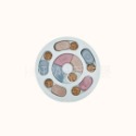 【毛友愛】快速出貨現貨 寵物慢食轉盤 狗藏食碗 狗慢食碗 狗吃飯碗 寵物益智轉盤 寵物玩具 狗玩具 藏食玩具 狗碗 貓碗-規格圖8