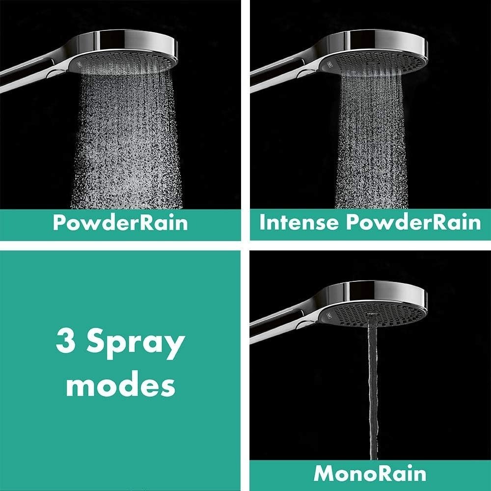 現貨 Hansgrohe Rainfinity 鉻色 三段式蓮蓬頭13公分 26864000-細節圖3