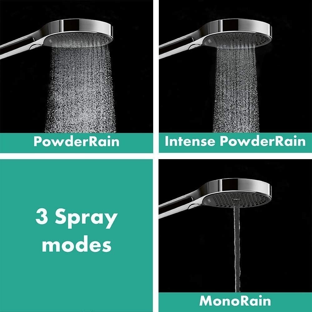 現貨 Hansgrohe Rainfinity 鉻色 三段式蓮蓬頭13公分 26864000-細節圖3