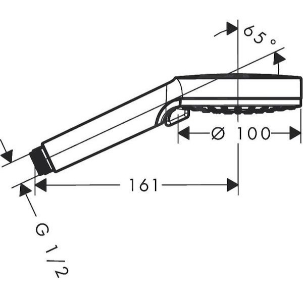 現貨 Hansgrohe Crometta Vario 兩段式蓮蓬頭10公分 26330400-細節圖7