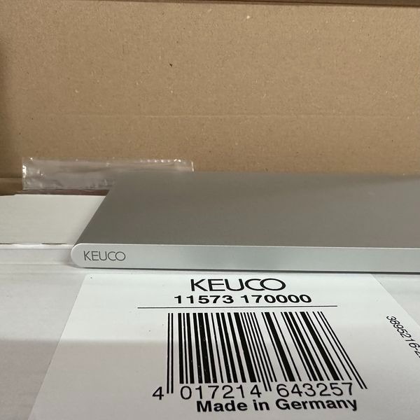 現貨 Keuco EDITION 400 置物台+衛生紙架 11573170000-細節圖2