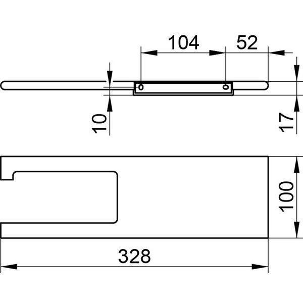 現貨 Keuco EDITION 400 置物台+衛生紙架 11573170000-細節圖3