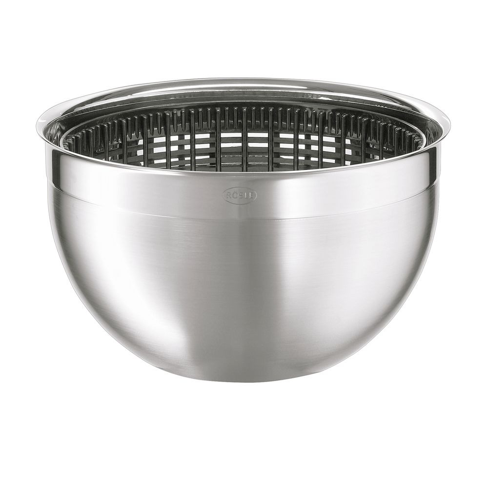 現貨 Rosle 蔬菜沙拉脫水器 不銹鋼料理盆-細節圖3