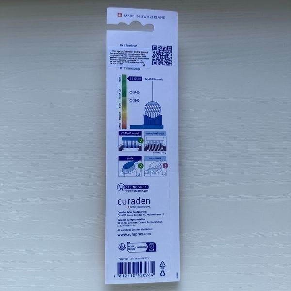 現貨 瑞士 Curaprox 12460 超柔軟牙刷 隨機出貨-細節圖3