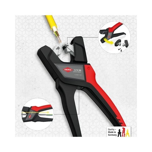現貨 Knipex 12 74 180 新款 自動剝線鉗  [ 德意志生活精品 ]-細節圖8