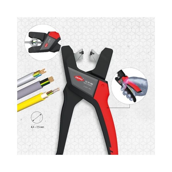 現貨 Knipex 12 74 180 新款 自動剝線鉗  [ 德意志生活精品 ]-細節圖8