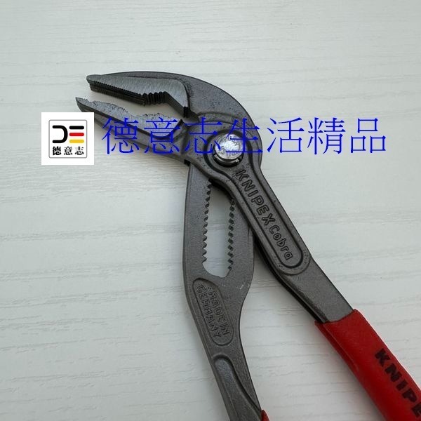 現貨 Knipex 87 51 180 Cobra ES 超薄水管鉗  [ 德意志生活精品 ]-細節圖3