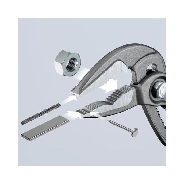 現貨 Knipex 87 51 180 Cobra ES 超薄水管鉗  [ 德意志生活精品 ]-細節圖5