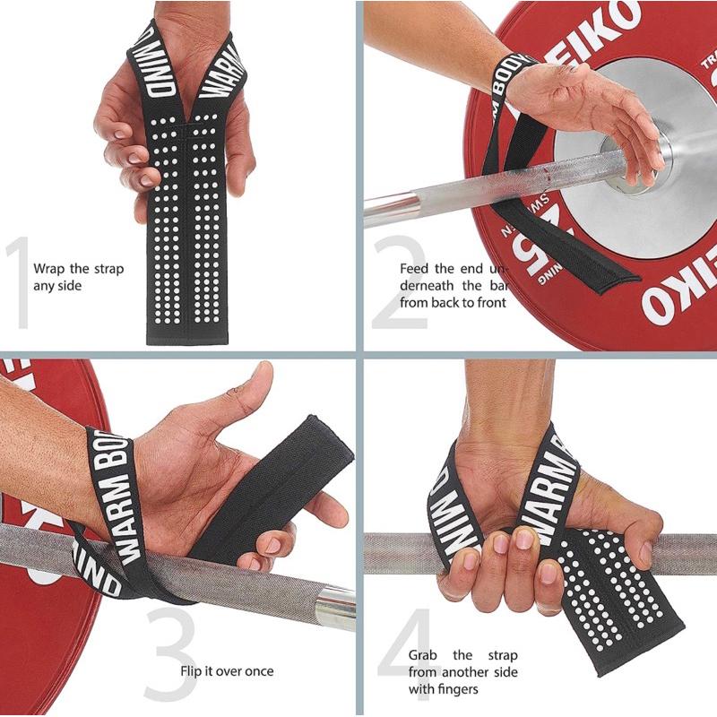 WARM BODY COLD MIND 拉力帶 健力 健身 三項 舉重 crossfit-細節圖2