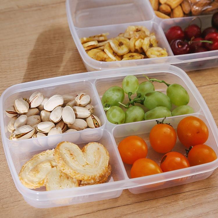 日本 NAKAYA 保鮮盒 食物分裝盒 分隔盒 備餐 備料 冰箱收納盒 餐盒 冷凍盒 肉品 小菜 堅果 水果-細節圖3