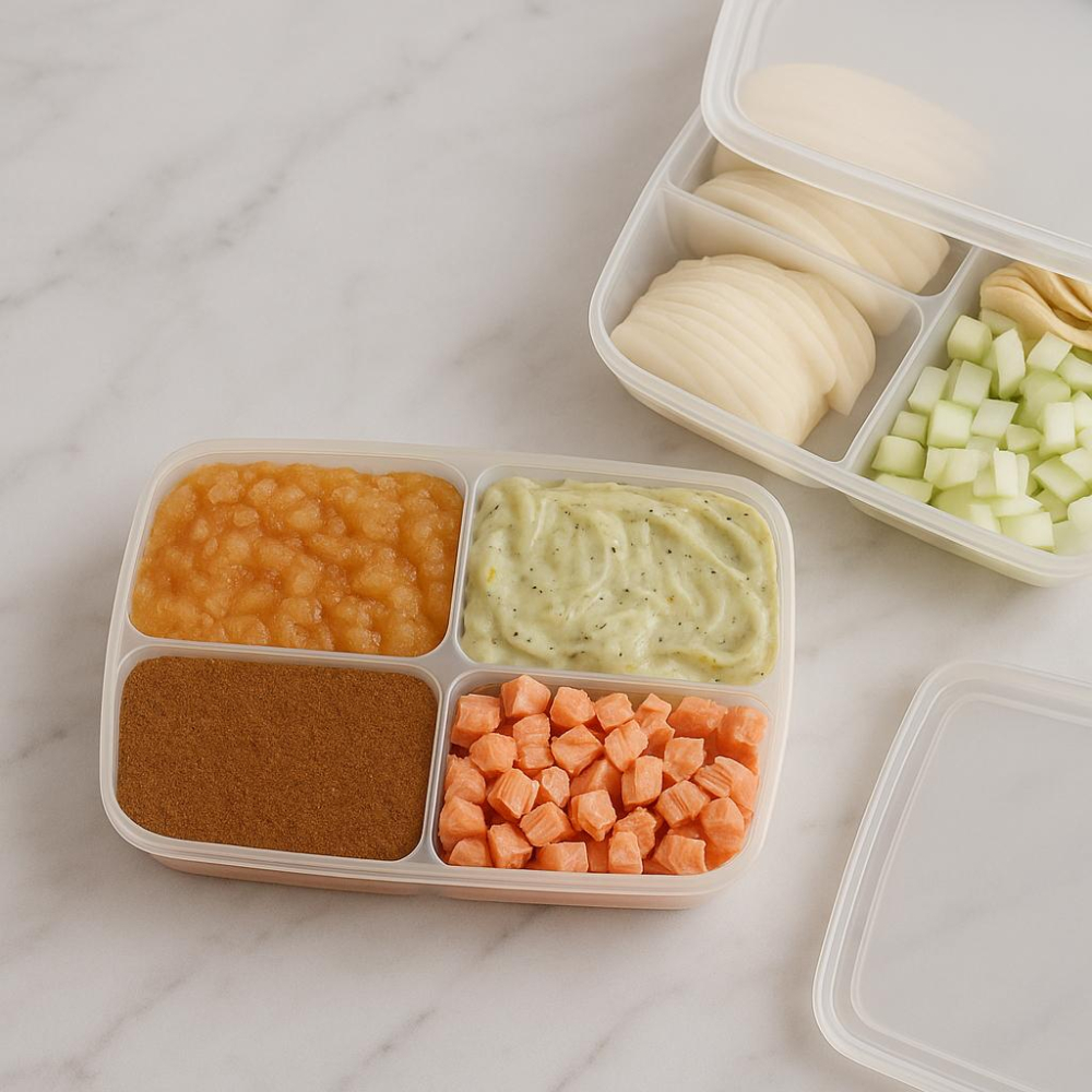 日本 NAKAYA 保鮮盒 食物分裝盒 分隔盒 備餐 備料 冰箱收納盒 餐盒 冷凍盒 肉品 小菜 堅果 水果-細節圖6