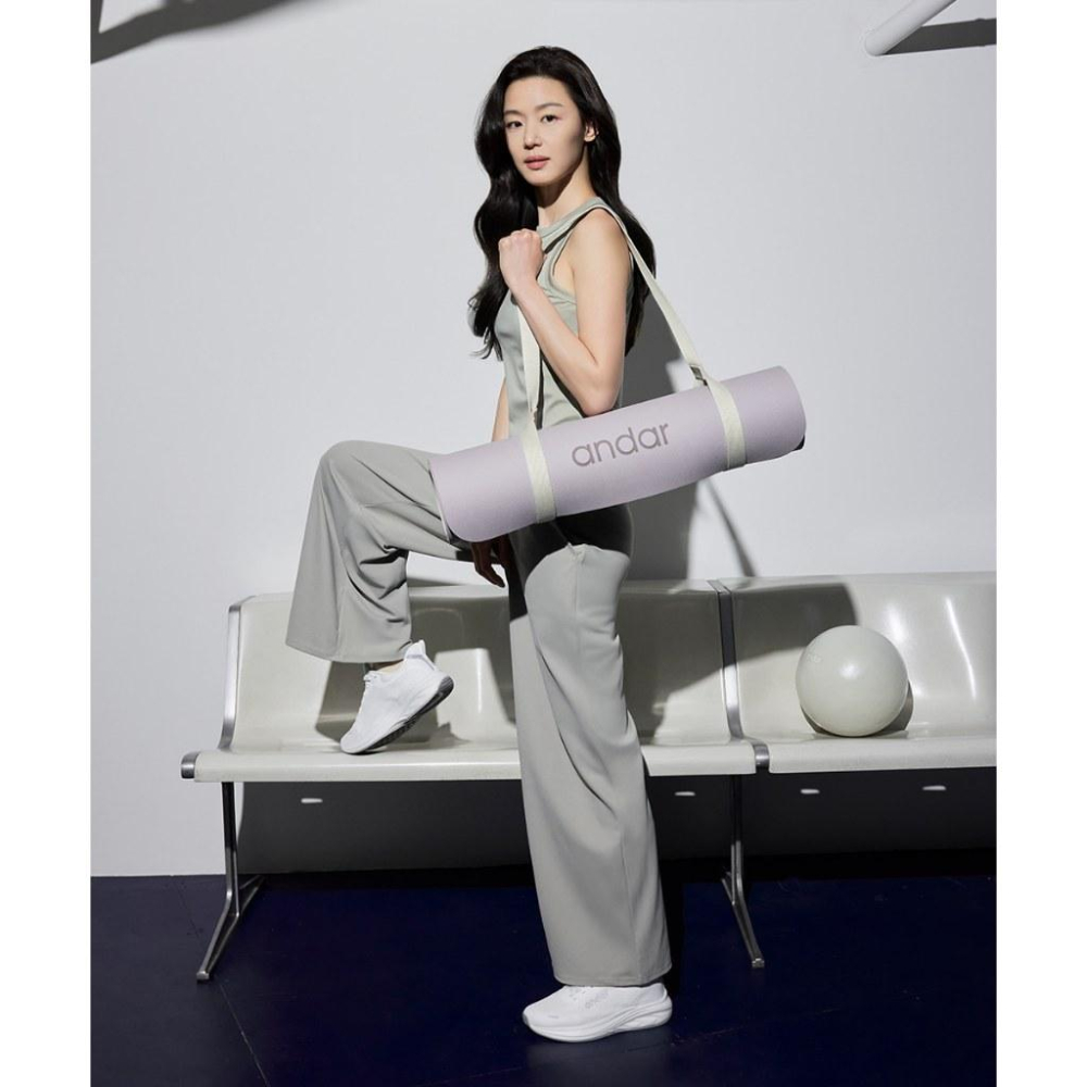 ANDAR Air Cooling  寬褲 涼感寬褲 健身 瑜珈 休閒 日常穿搭 長褲-細節圖2