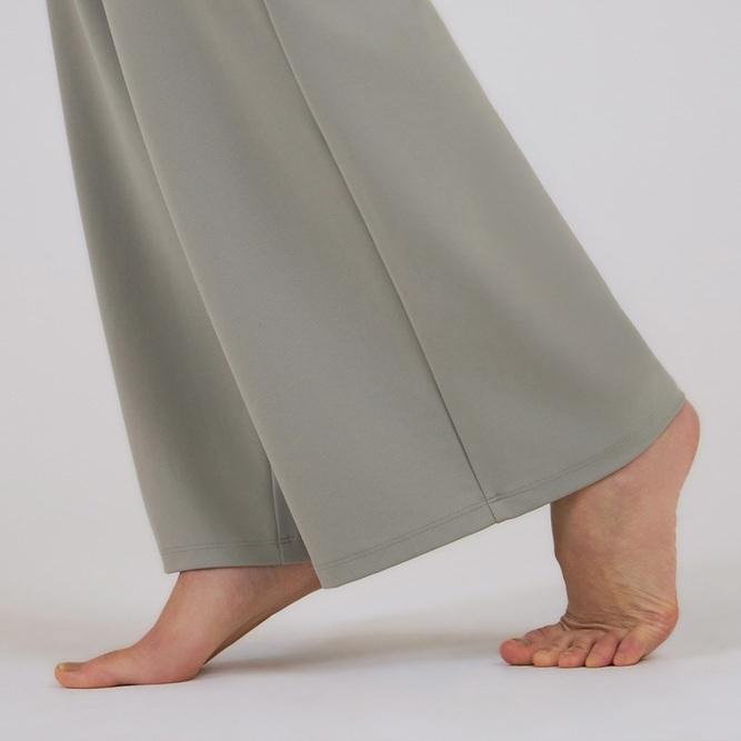 ANDAR Air Cooling  寬褲 涼感寬褲 健身 瑜珈 休閒 日常穿搭 長褲-細節圖3