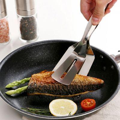 🇰🇷 牛排夾 不鏽鋼夾 豆腐 煎餅 煎餃 燒烤夾 鏟子 夾子 濾油夾 麵包夾-細節圖2