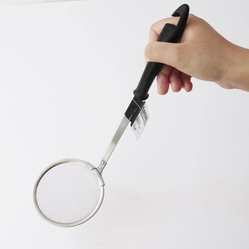 ECHO 不鏽鋼過濾漏勺 火鍋 過濾湯匙 烘焙 麵粉 過篩-細節圖3