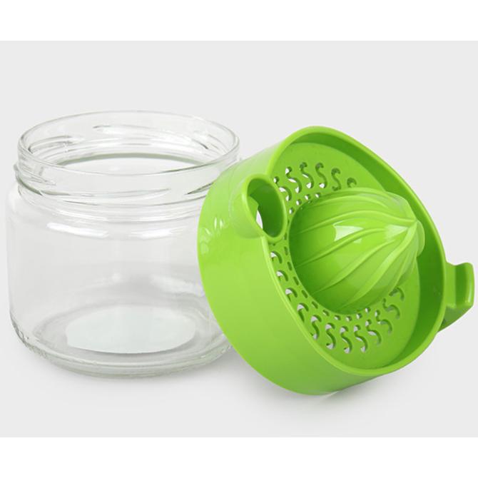 🇰🇷 檸檬汁擠壓器 玻璃容器 柳丁 檸檬 果汁 儲存 榨汁機 壓榨 新鮮 易清洗 鮮榨-細節圖4