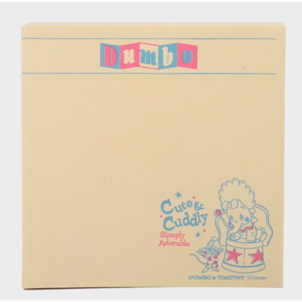 🇰🇷 迪士尼 小飛象 牛皮紙 備忘錄 筆記 紙條 便條紙-細節圖2