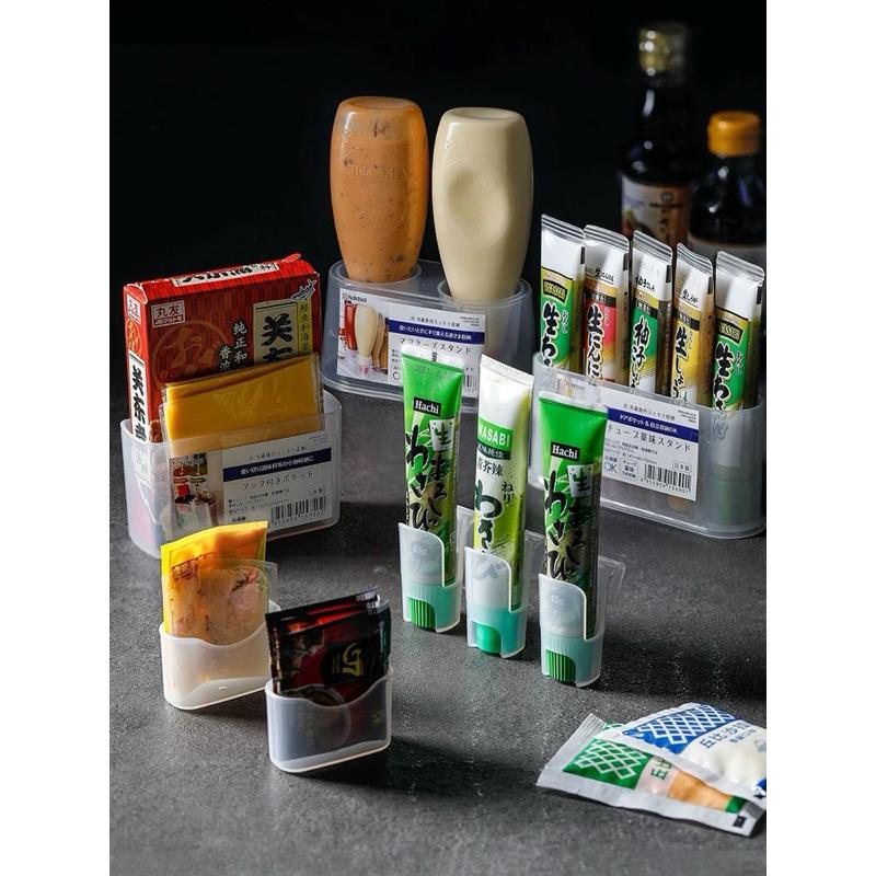 🇯🇵 冰箱分隔 收納 醬料 側門 整理 調味料 置物架 分層 居家收納 整理 冰箱夾 辦公 收納盒分隔 冰箱收納-細節圖2