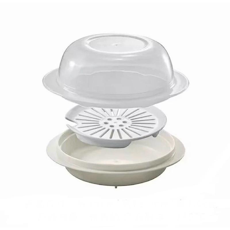 🇯🇵 日本製 微波爐專用蒸籠 小蒸籠 蒸架 蒸煮碗 饅頭 包子 燒賣 加熱-細節圖3