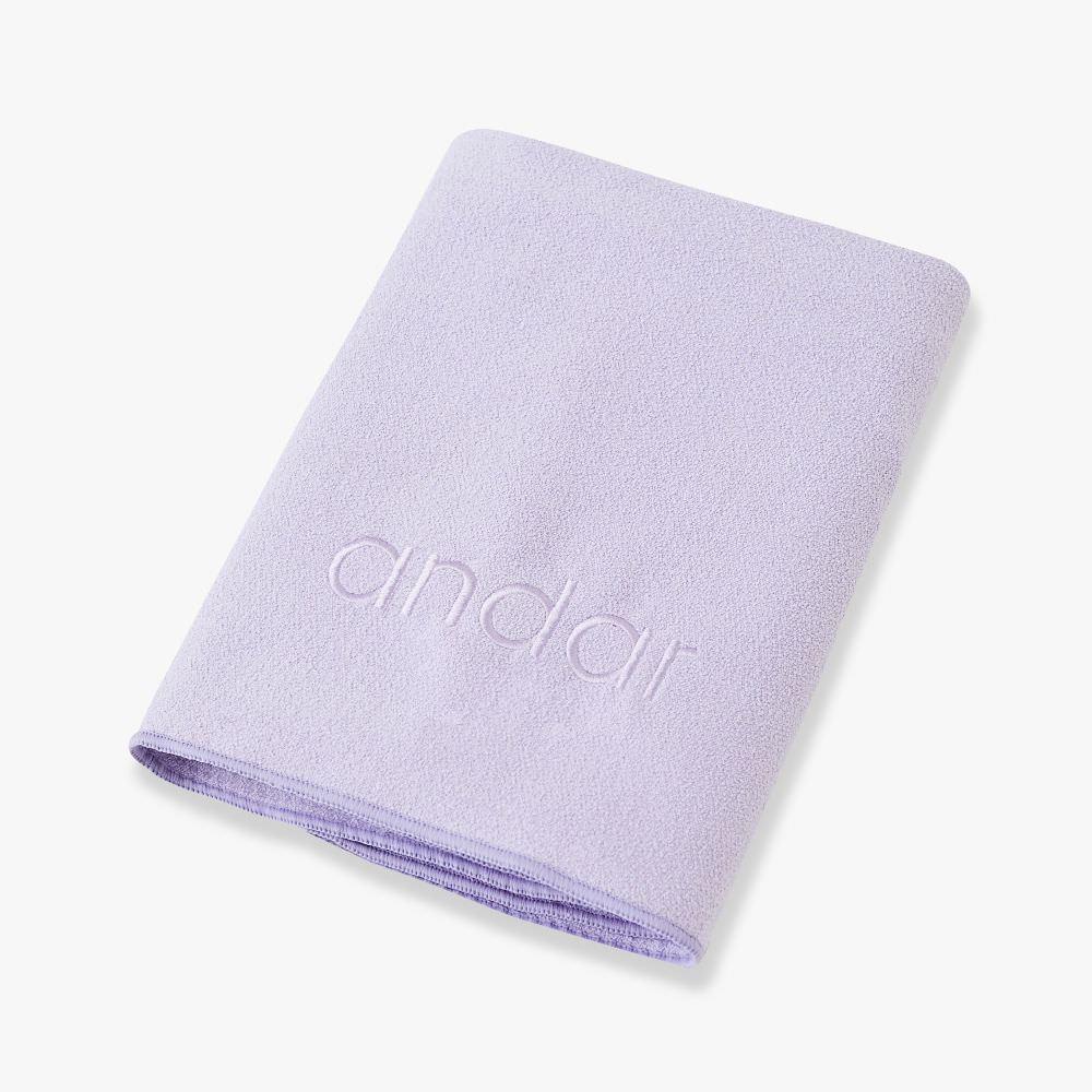 ANDAR 防滑瑜珈毛巾 瑜珈墊毛巾 長毛巾 吸汗 放鬆 伸展 瑜珈毛巾 吸汗毛巾-細節圖5