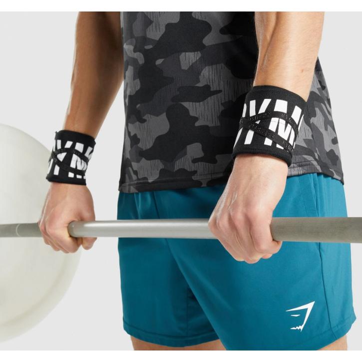 GYMSHARK 護腕 重訓 健身 綁帶式護腕 CROSSFIT 健力 舉重 纏繞式護腕-細節圖4