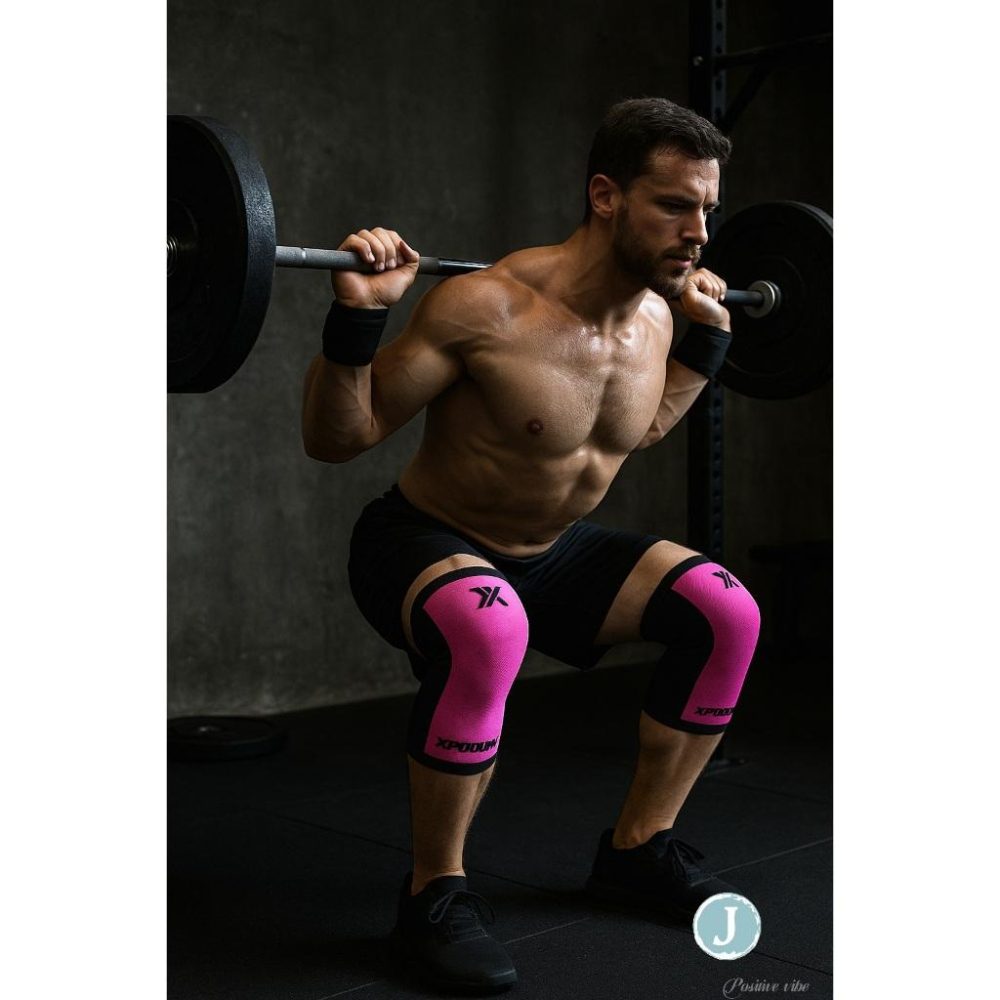 XPODIUM 護膝 運動 深蹲 三項 CROSSFIT 運動護膝 舉重 現貨-細節圖3