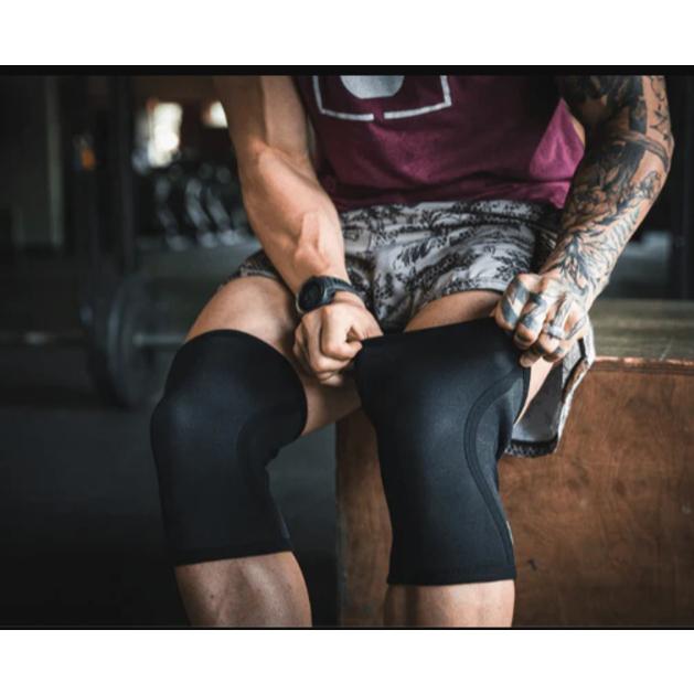 2POOD 護膝 運動 健身 重訓 CROSSFIT 健力 健身護膝 背蹲 保暖-細節圖3