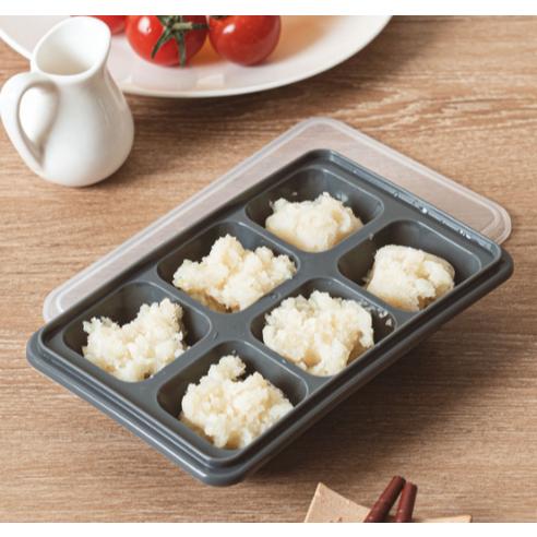 🇰🇷 日本製 冰塊盒 冰磚盒 蒜末 蔥末 肉泥 儲存 分裝 果汁 冰格 分裝-細節圖2