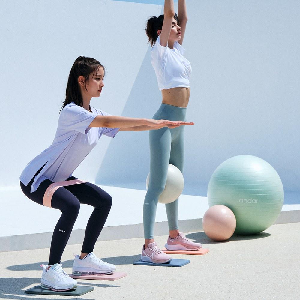 ANDAR 瑜珈小型健身球 健身 瑜珈 伸展 放鬆 皮拉提斯 居家 瑜珈球 鍛鍊-細節圖7