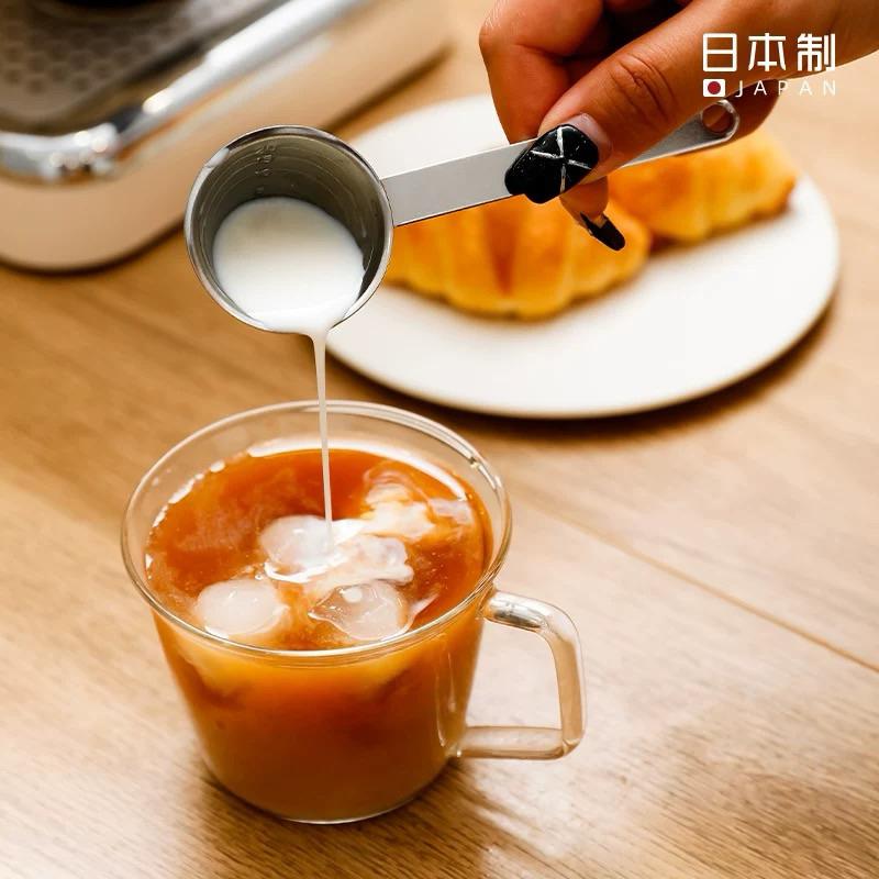 🇯🇵 不鏽鋼計量湯匙 量杯 調味料 咖啡勺 牛奶 醬油 調料 糖 刻度 烘焙 料理 咖啡粉 量勺-細節圖4