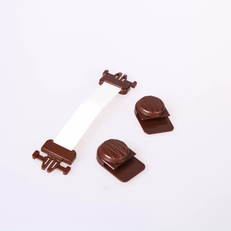 🇯🇵 圓形安全鎖 圓頭 安全直開鎖 衣櫥 衣櫃 冰箱 流理臺 抽屜-細節圖6